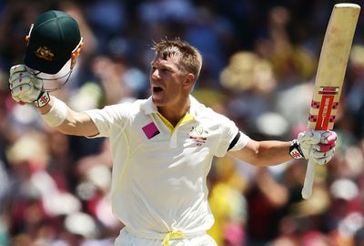 Warner completed his tribute in the ultimate fashion...