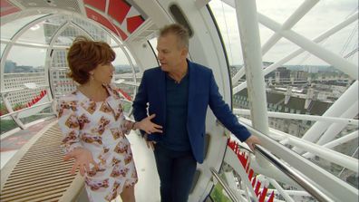 Kathy and David check out the iconic London Eye for a birds eye view of this wonderful city on Getaway.