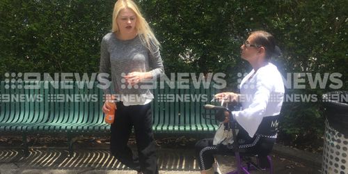 Bianca Harrington has apologised to her victim's family outside Gosford courthouse.