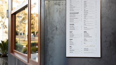 Locale Italian Pizzeria, Canberra ACT - nominated for best identity design