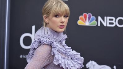 Taylor Swift arrives at the Billboard Music Awards at the MGM Grand Garden Arena in Las Vegas (Photo: May 1, 2019)