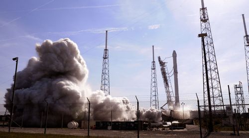 SpaceX successfully lands first stage of its rocket after space launch