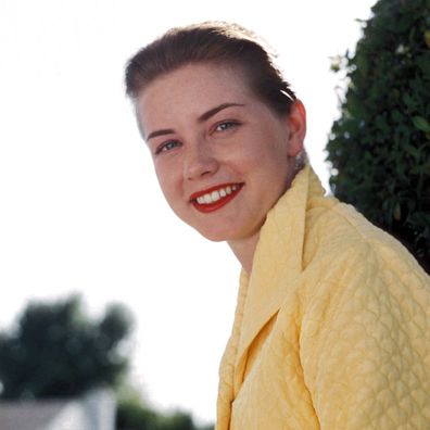 Actress Dolores Hart poses for a portrait in 1959. 