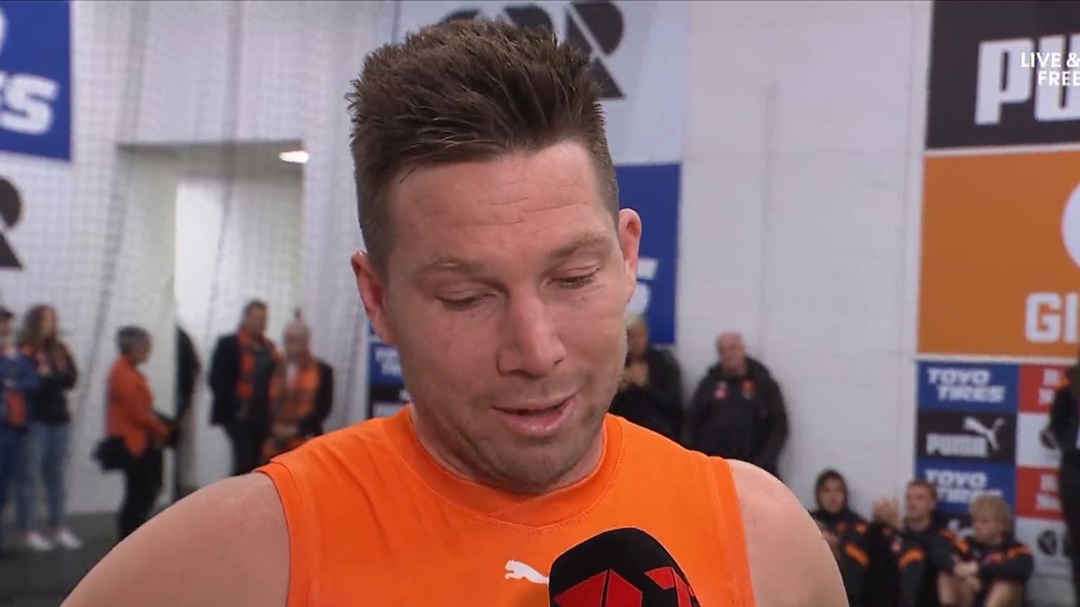 Toby Greene vows Giants will come back stronger after painful one-point preliminary finals loss to Collingwood