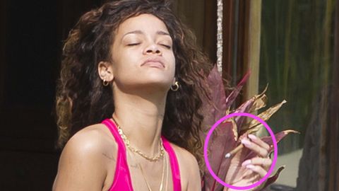 What's that you're smoking, Rihanna?
