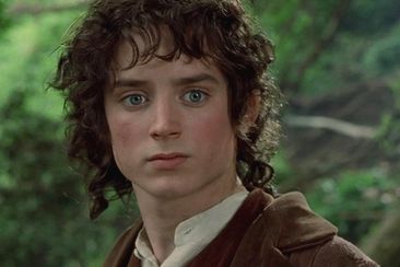 Elijah Wood as Frodo Baggins in Lord of the Rings.
