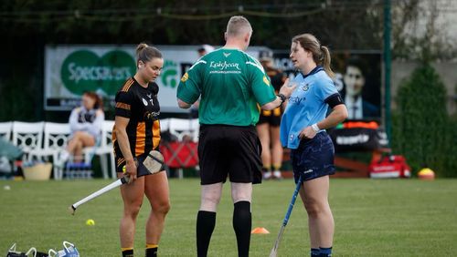 Aisling Maher unleashed after the semifinal match was almost abandoned when players took to the field in shorts.