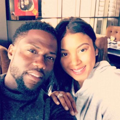 Kevin Hart, wife Eniko Hart, family, Heaven, Hendrix, Kenzo