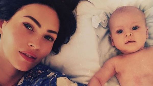 Megan Fox and baby Journey River. That name took some imagination. Image: Instagram/@the_native_tiger