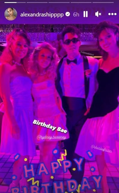 Sydney Sweeney birthday party