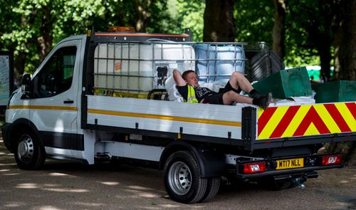 British workers are being urged to take regular breaks from the sun. (Getty).