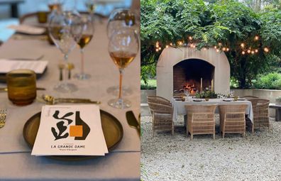 Hotel Clicquot Garden Gastronomy dinner