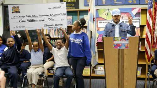 Chance the Rapper pledges $1 million to support arts programs in Chicago schools