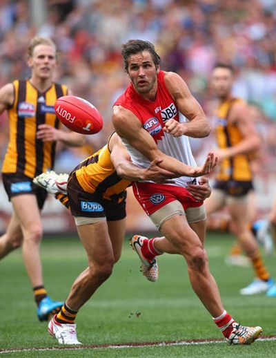 Josh Kennedy had a day to forget after kicking the first goal.