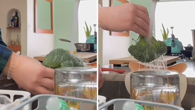 Broccoli washing hack