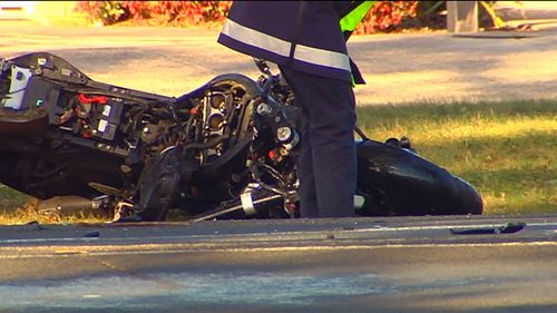 Motorcyclist dies in collision with car