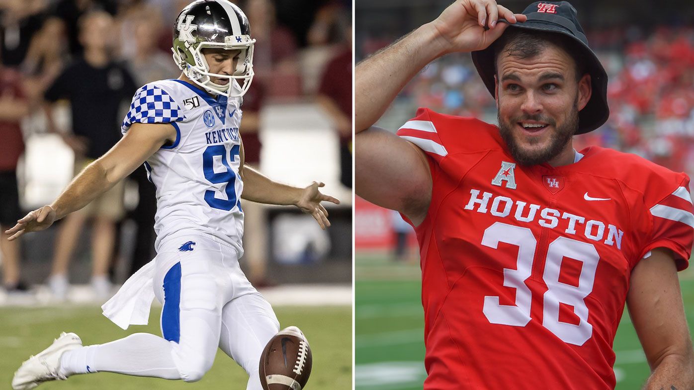 EXCLUSIVE: Two Aussie punters continue amazing college football trend