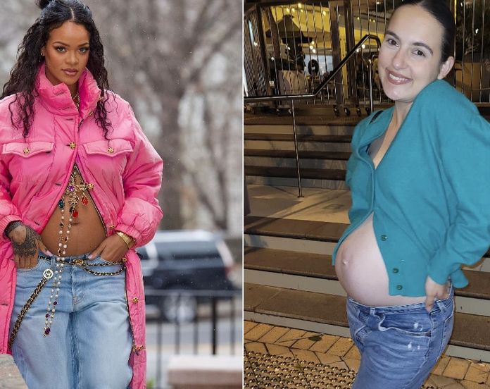 Even Rihanna's Casual Maternity Looks Involve Crop Tops