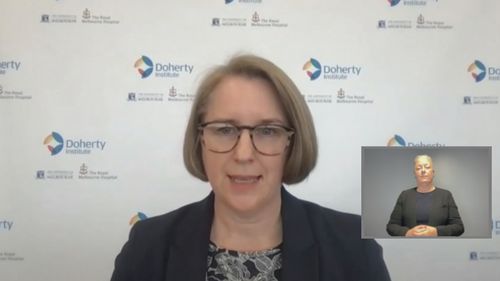 The Doherty Institute's Professor Jodie McVernon explained the modelling today.
