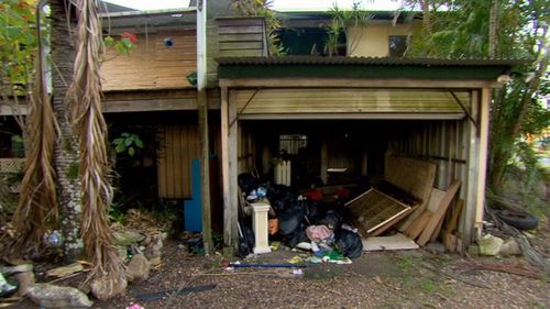 A family's home has been trashed by renters, who left rubbish everywhere and ruined the furniture. Picture: A Current Affair