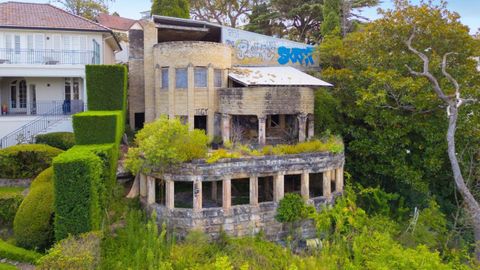 Luxury Sydney unusual property derelict