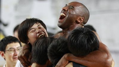 2011: Bryant was adored globally, including South Korea, where he threw a basketball clinic for children during a tour of five Asian cities.