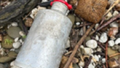 A toxic aluminium contained that washed ashore in Queensland.