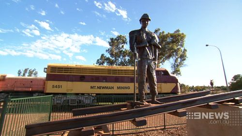 Port Hedland has been hit hard by the mining industry's struggles. (9NEWS)