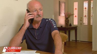 Geordie Turner contacted Aidacare and told them he was speaking to A Current Affair.