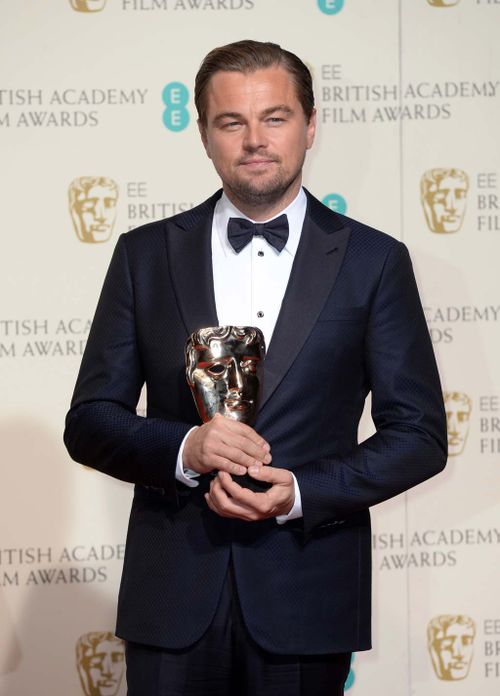 DiCaprio received a BAFTA's award for best actor this year. (Getty)