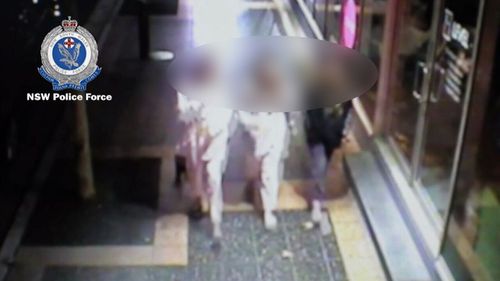 Three teenage girls came forward after being seen in security footage. Picture: NSW Police