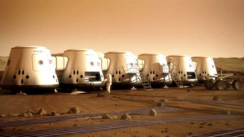 The private company plans to initially send four astronauts to colonise Mars, then send more astronauts to join every two years. (Mars One)