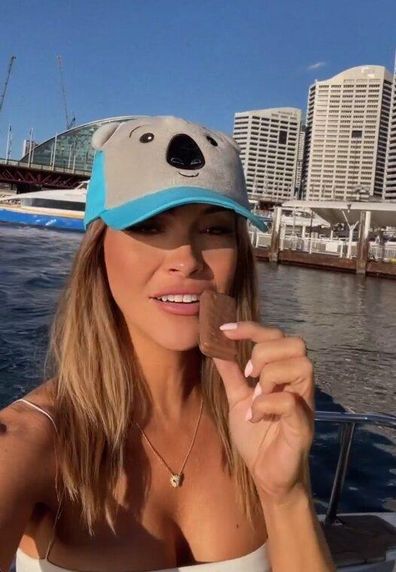 Netflix Selling Sunset star Chrishell Stause vacations in Sydney with Aussie singer G Flip.