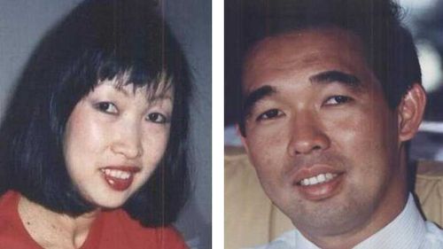 Rita Caleo was murdered in 1990, nearly a year after her brother Michael Chye (right) was shot one suburb away. (Supplied)