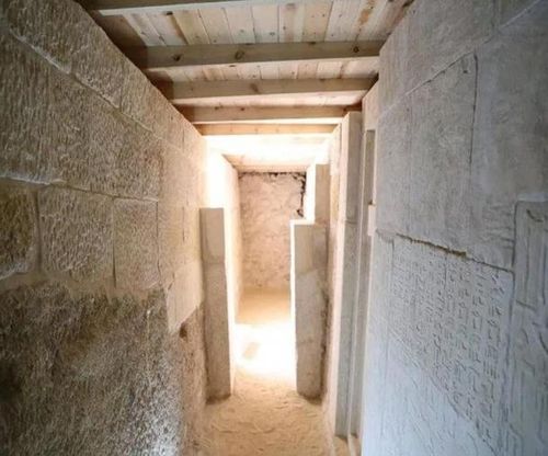 Inscriptions found on the walls of one of the Giza Plateau tombs. Picture: Ministry of Antiquities