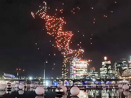 Vivid Sydney 2026 Star-Bound Drone Show (nueve)