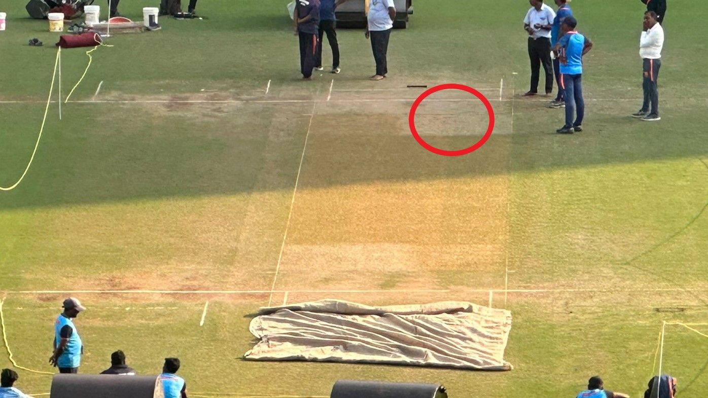Curators avoided watering the pitch in Nagpur outside the left-hander&#x27;s off stump.