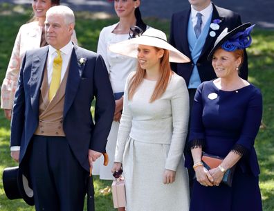 Prince Andrew and Sarah Ferguson with Princess Beatrice.