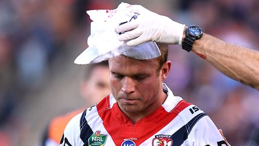 Greg Bird lifted injured by Super League's Jamie Acton
