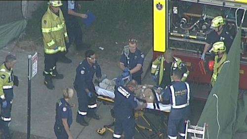 The 25-year-old was found unconscious at the site in Eastwood. (9NEWS)