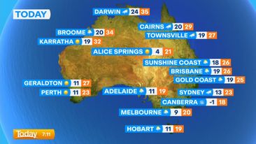 National weather forecast for Wednesday, May 6