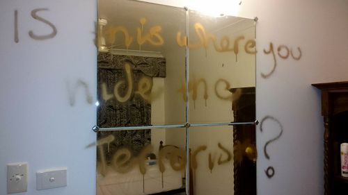 Shocking photos show damage left by anti-Islamic vandals in Townsville