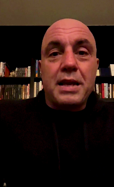 Joe Rogan apologises for using the N-word on episodes of his podcast show.