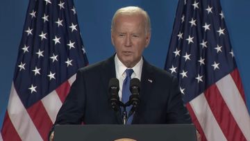 Joe Biden press conference.