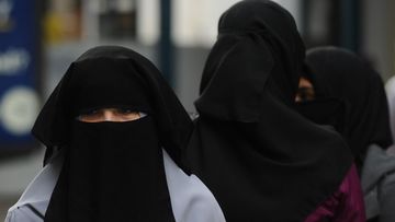 The debate over the burqa has divided Australia&#x27;s political leaders. (AAP)