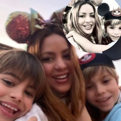 Shakira and her sons