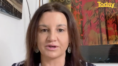 Jacqui Lambie said she decided to get jabbed 'for the sake of the elderly' in Tasmania.