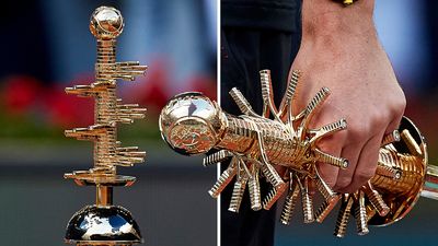 The most unique trophy in tennis?