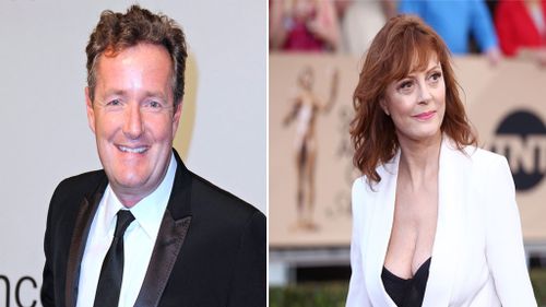 Susan Sarandon fires back at Piers Morgan over SAG awards cleavage complaint