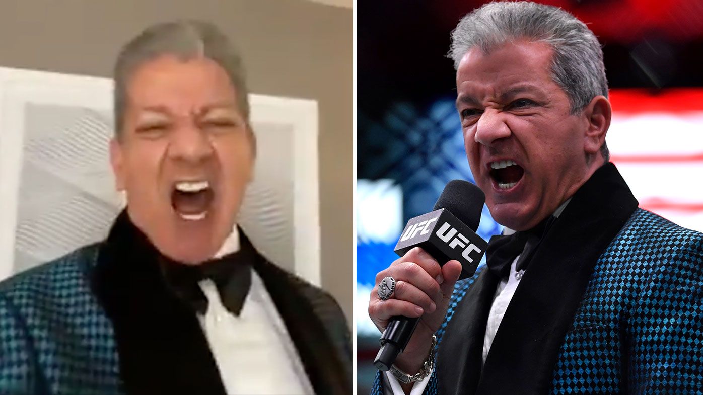 Iconic UFC ring announcer Bruce Buffer hired to end relationship 